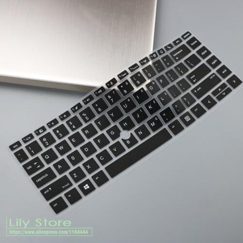 For 14" HP ELITEBOOK 840 G5 G6 & 745 G5 / ZBook 14u G6 G5 ZBook Studio X360 G5 Laptop Keyboard Cover Protector Skin
