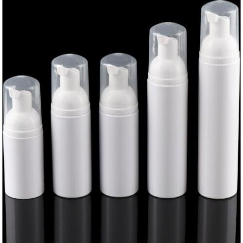 1pcs 30/50/60/80ml Plastic Foam Pump Bottle Empty Face Eyelashes Cosmetic Bottle Cleaner Soap Dispenser Foam Bottle