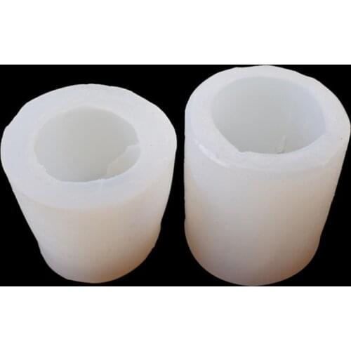 3D Candle Mold Silicone Glue Clay Soap Mould Making Supplies DIY Baking Tools 667A