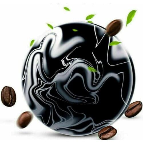 60g Volcanic Clay Coffee Soap Skin Whitening Body Clear Soap Coffee Slimming Clay Volcanic D5T6