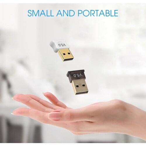 K1KF Transmitter Receiver Adapter Bluetooth-compatible 5.0-Compatible Wireless USB Micro Adapter Mini EDR Dongle Transfer