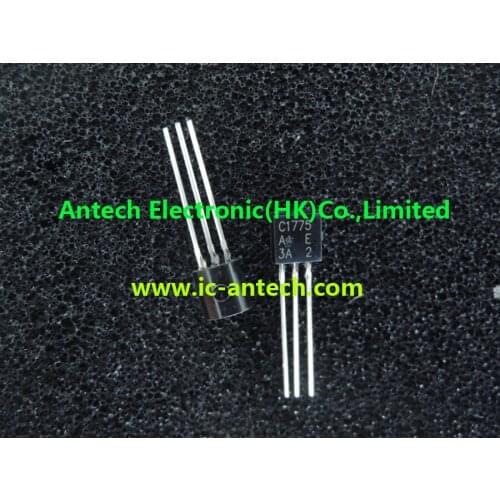 Free Shipping! 100PCS 2SC1775 C1775 TO-92 Trans GP BJT NPN 90V 0.05A