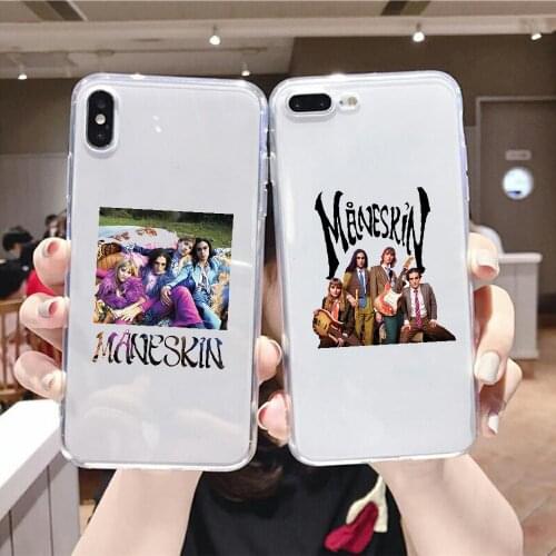 Maneskin Damiano David Phone Case For Huawei P Mate P10 P20 P30 P40 10 20 Smart Z Pro Lite 2019 transparent trend coque fashion