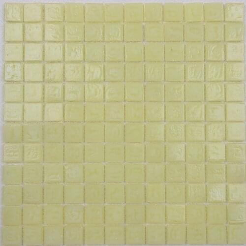 Ice cream color glass mosaic tile