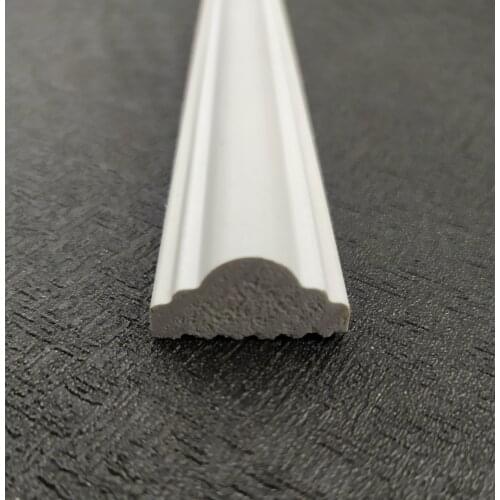 DECOGOLD PAINTABLE DECORATIVE POLYURETHANE WALL MOLDING 2,5 CM X 100 CM X 5 PIECES TOGETHER DF-2513