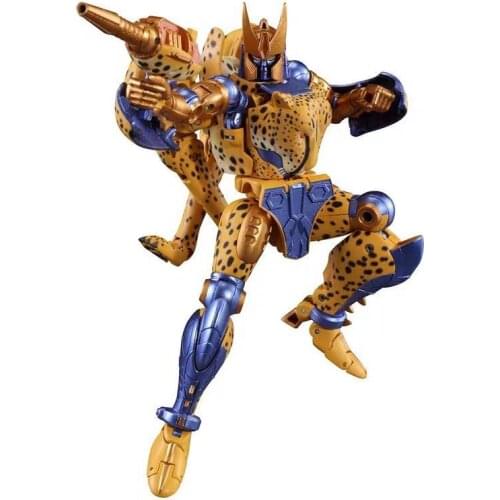 In Stock ) Toys Beast Wars TOMY MP34S MP34 Black Yellow Panther BW Cheetor Transformation Action Figure