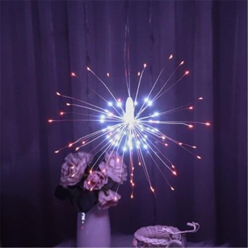 50 Leds Lights String Stars Lights Bedroom Fireworks Lights String Birthday Holiday Christmas Decoration Lights YK16