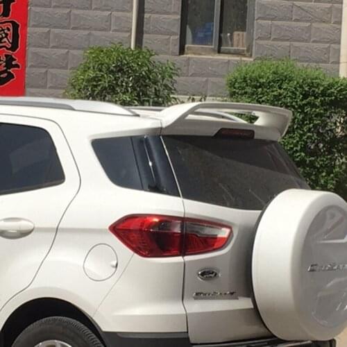 Use for ecosport Spoiler 2013-2017 ford Ecosport Spoiler High Quality ABS Material Car Rear Wing unpaint Color for ford ecosport