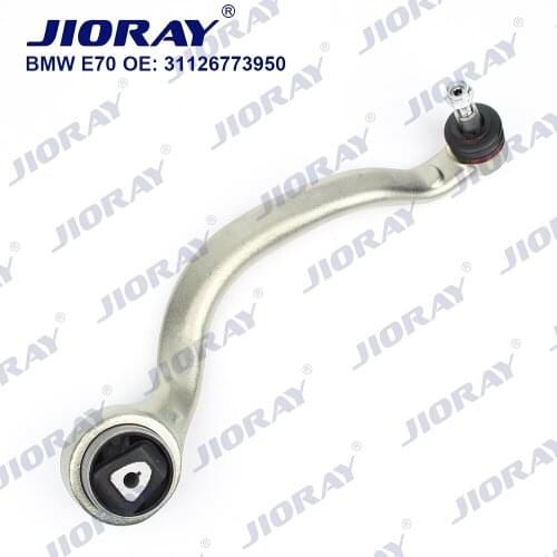 JIORAY Front Lower Right Suspension Control Arm Curve For BMW X5 X6 Series E70 E71 E72 30d 40i xDrive 31126773950