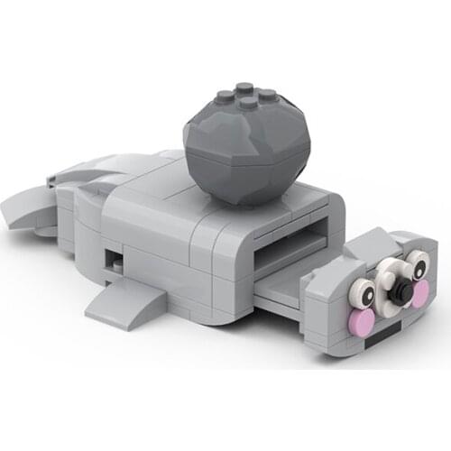 MOC Seals Style Mobile Phone Support Bracket Building Blocks Idea Assemble Durable Stand Bricks Toys For Children Birthday Gifts