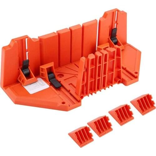 Multifunctional Woodworking Saw Ark Clip Miter Box 14 Inch Miter Box Woodworking Miter Saw Cabinet 45 90 Degree Clip Back