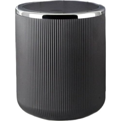 Black Trash Can 6.5 Lt мусорное ведро ведро для мусора Garbage Trash Can Plastic Home Office Table Trash Can Dustbin Basket