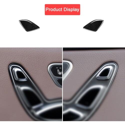 Rear seat trim with adjustment knob for Mercedes Benz S-class w222 S300 S400 2014 – 2019, left and right Car accessories