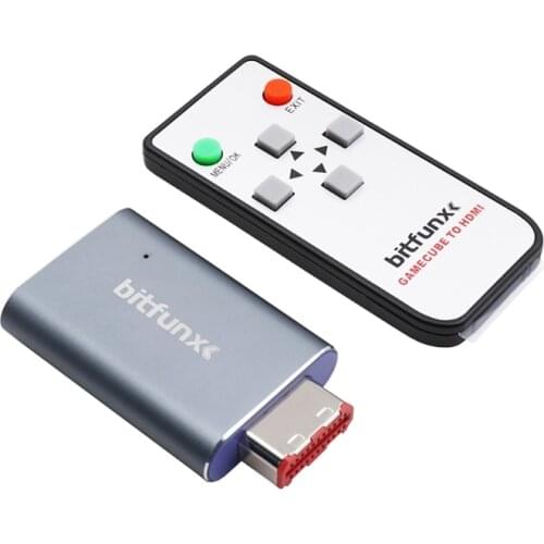 Bitfunx HDMI Line Doubler Adapter Converter for N64 SNES SFC NGC
