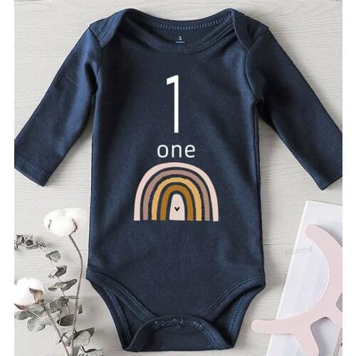 Rainbow Costume Kids Clothes Newborn Girl Clothing 0 To 24 Months Ropa De Recien Nacido Baby Jumpsuit Bodysuit for Newborns