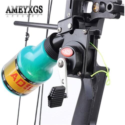 Outdoor Compound Bow Hunting Fishing Spincast Reel With 21m Fishing Rope For Bowfishing Arrows Shooting Archery Accessories