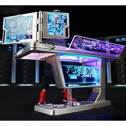 TOYS-BOX TB090 1/6 Workshop Scene Test Desk 3.0 Soldier Workbench Table Scene Props Accessories for 12'' Action Figure Body