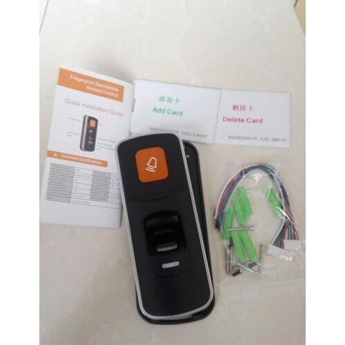 Commercial standalone fingerprint ID card reader single biometric access controller door opener