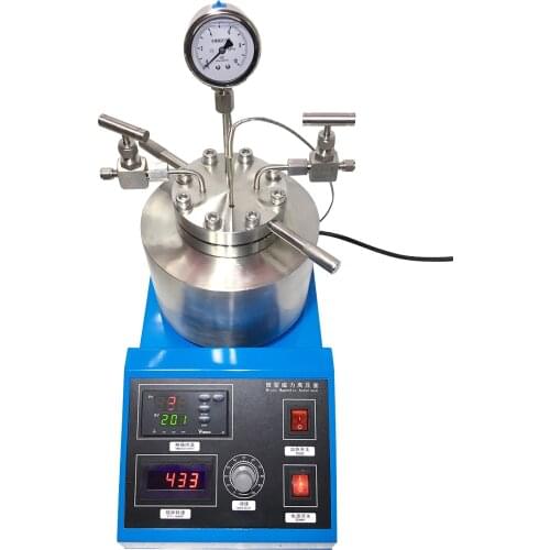 High pressure temperature Autoclave Reactor 50ml with magnetic stirring 250C fast shipping