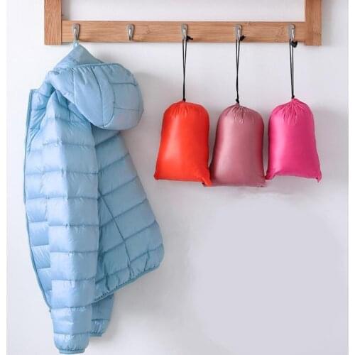 Spring Plus Size 4XL Women Down Jacket Winter Ultra Light 90% White Duck Down Coat Short Hooded Puffer Jacket Female Warm Parka