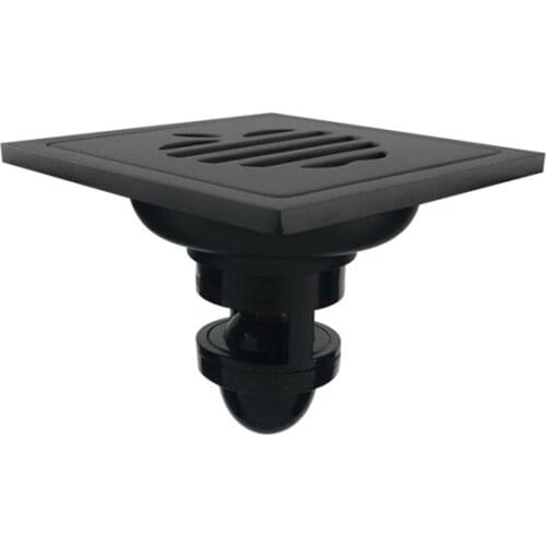 1PC Stainless Steel Shower Floor Drain Garage Floor Shower Sink Stopper Strainer Bathtub Drain Kitchen Sink Drain Black