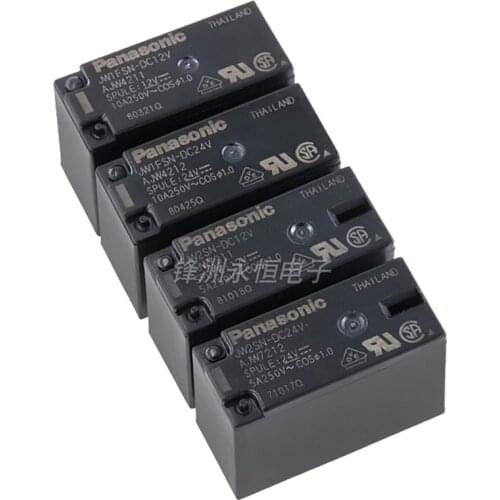 2PCS/lot Relay JW1FSN-DC12V JW1FSN-DC24V AJW4211 AJW4212 JW2SN-DC12V JW2SN-DC24V AJW7211 AJW7212 10A 5PIN