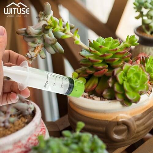 10pcs 3ml Syringe Injector Solute Mixture Ink Cartridge Injection Without Needles for Plant Pets Dog Feeders Measuring Liquids