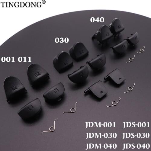 L1 R1 L2 R2 Trigger Buttons JDS JDM 001 011 030 040 For PlayStation 4 PS4 Slim Pro Controller R1L1R2L2 Button W/ Spring