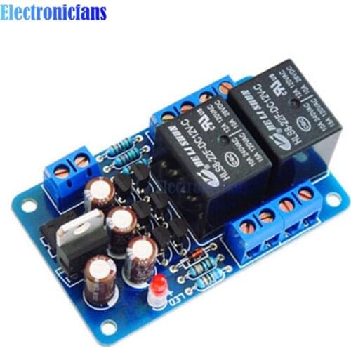 Audio Speaker Protection Board Components Boot Delay DC Protect Kit DIY For Stereo Amplifier Gauge Breadboard Double Channel
