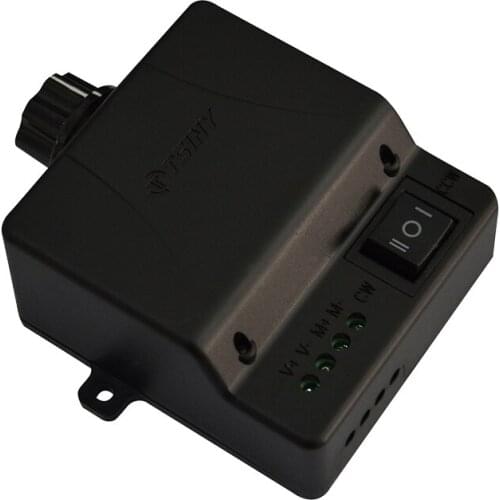 DC Gear Motor Controller 12V 24V 240W PWM Speed Controller For DC Motor Output Current 10A 18KHZ PWM Frequency Motor Controller