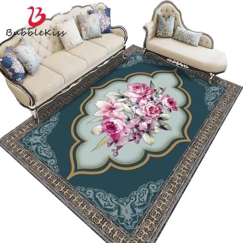Bubble Kiss Customize Carpets For Living Room Fashion Home Decoration Floor Mats European Style Anti-Wrinkle Non Slip Area Rugs