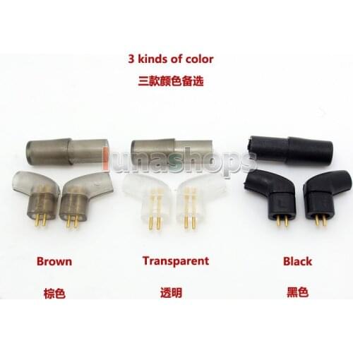 LN002321 L Shape Ultimate UE tf10 Earphone Pins Plug For DIY Cable