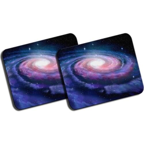 MERCHANDMANIA PACK 2 large galaxy VIA LACTEA mats for raton computer pc laptop accessory offer