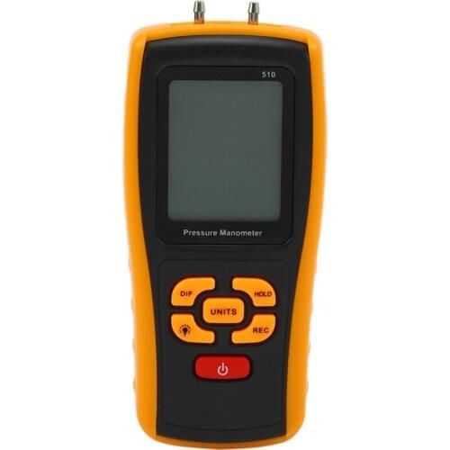 Multifunction Digital Pressure Manometer USB Interface and Low Battery Indicator Function