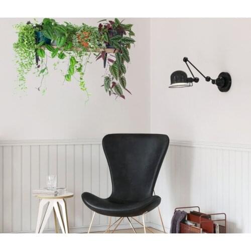 Wall Stickers Decoration Folding Version Stickers The Plant Type Creative Wall Paste Living Room Decor Wall Decoration