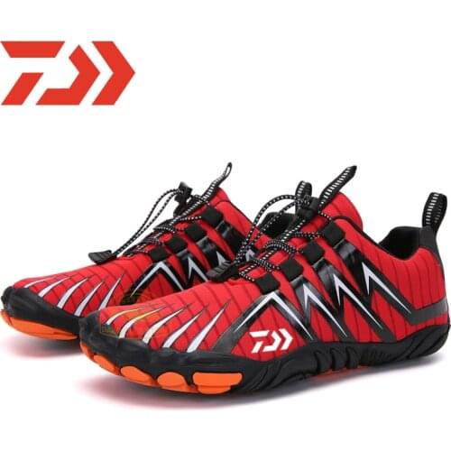 New Professional Outdoor Climbing Shoes Daiwa Fishing Shoes Men Beach Wading Shoes Non-slip Quick-Drying Dawa Fishing Shoes