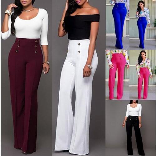 PAFUTIN Women's High Rise Pants