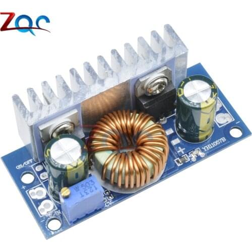 DC-DC Boost Converter Board 4.5V-32V to 5-42V 6A Step Up Adjustable Power Supply Module Non-isolated Short Circuit Protection