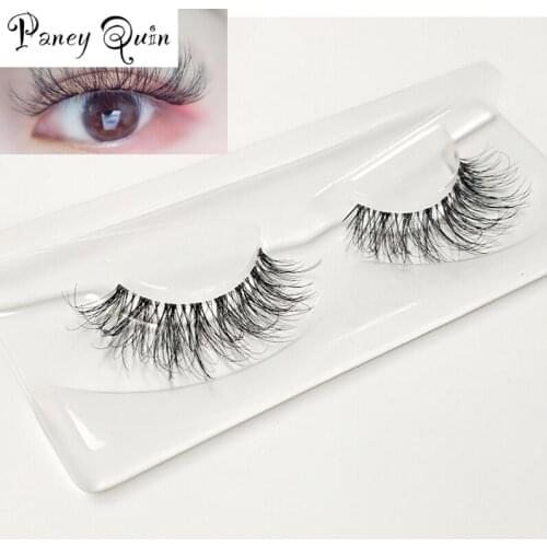 NEW 1pair 3D Makeup Reusable False Eyelashes Crisscross Dramatic Lashes Lightweight Invisible Band Eye Lashes Wholesale