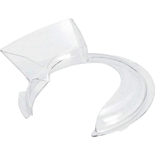 Pouring Shield for 4.5 and 5 Quart Tilt Head Stand Mixer Bowls 15x15.5cm