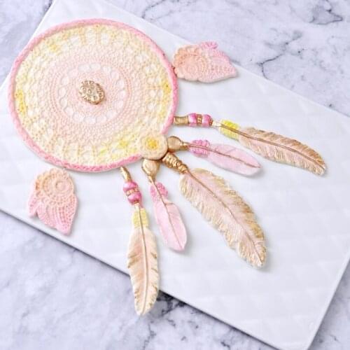 DIY Dream Catcher Casting Silicone Mould Crafts Jewelry Pendant Making Tools Crystal Epoxy Resin Mold