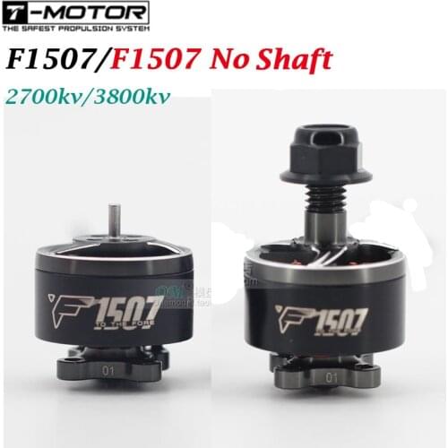 1pcs/4pcs/Original T-Motor F1507 2700KV 3-6S / 3800KV 3-4S Brushless Motor for Cinewhoop RC Drone FPV Racing