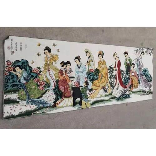 160x60cm/ Chinese silk embroidery painting - Beauties in the Dream of the Red Chamber