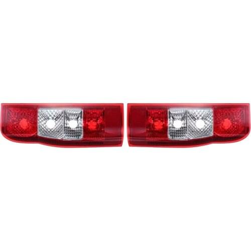 2Pcs Car Rear Bumper Reflector Rear Tail Lamp Brake Light for Ford Transit MK7 2006 - 2014 Panel Van
