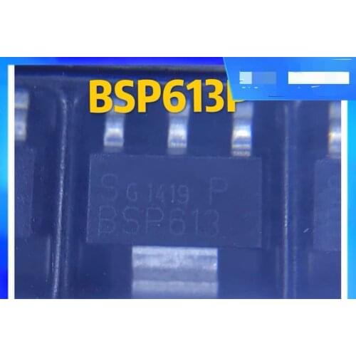 50~100PCS/LOT BSP613 channel SOT-223 field effect tube P-FET 60V 2.9A SMD transistor original authentic