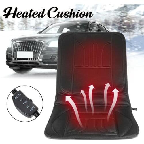 Car Heated Seats Car Seat Heating Cushion 12V Cigarette Lighter Input Cable Accessories Products Free Shipping Winter protector