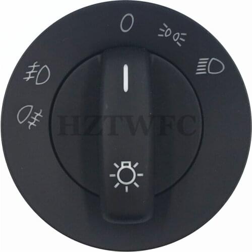 Free Shipping Head Light Switch Head Lamp Switch For VW Golf MK5 Caddy JETTA TOURAN SAGITAR BORA OEM 1K0 941 431Q