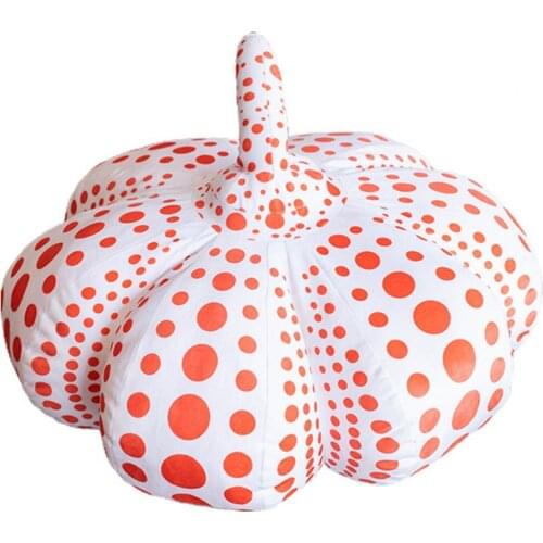 Pumpkin Shape Elastic Plush Pillow Cotton Halloween Strong Flexibility Plush Doll for Relax