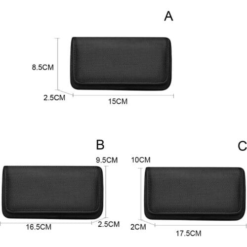 Horizontal Nylon Belt Loops Cellphone Holster Holder Carrying Case Sleeve Pouch for Men