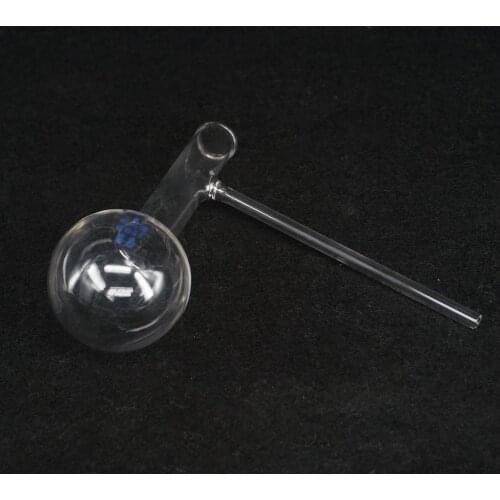 60ml Glass Distillation Flask Round Bottom with Side Arm Distilling Lab Flask